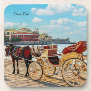 Horse and carriage coaster