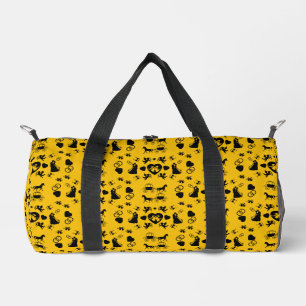Horse And Cart Romantic Wedding Duffle Bag