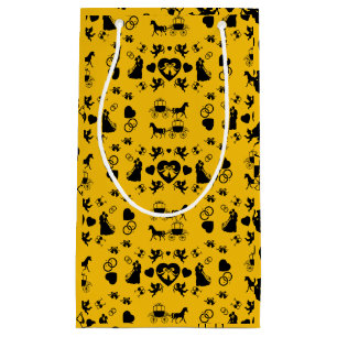 Horse And Cart Romantic Wedding Small Gift Bag