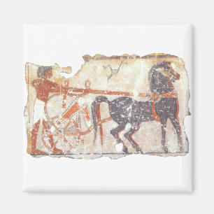 Horse and Chariot Magnet
