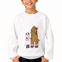 Horse and girl - Girl and horse