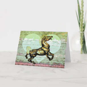 Horse and Heart Greeting Card