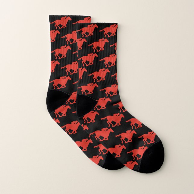 Horse and Jockey Socks (Pair)