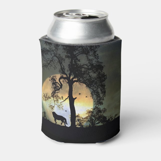 Horse and Moon Cosy Cup Can Cooler (Can Back)