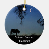Horse and Moon Winter Solstice