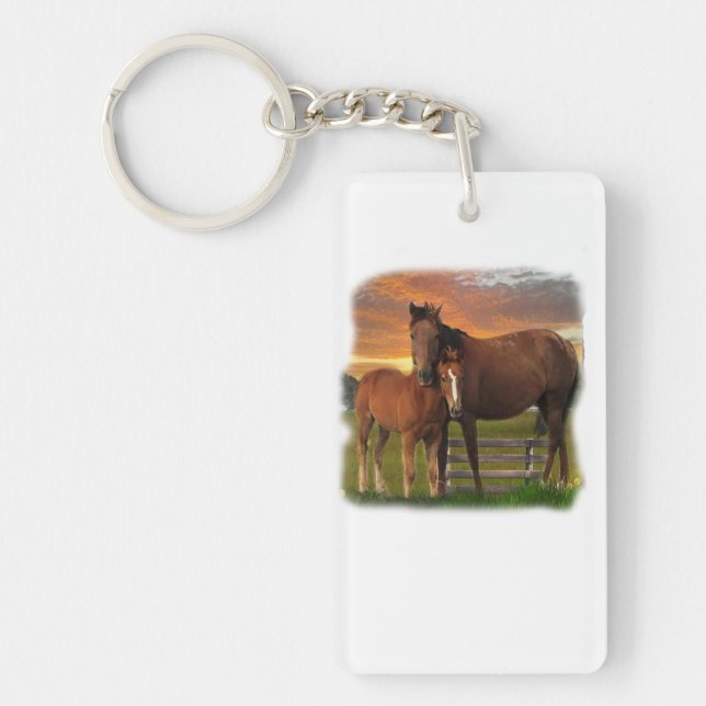 Horse and pony key ring (Front)