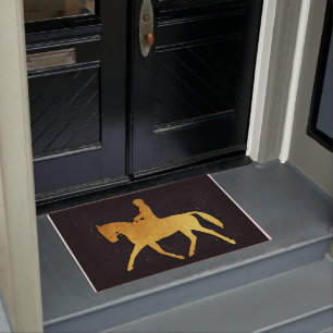 Horse And Rider Doormat