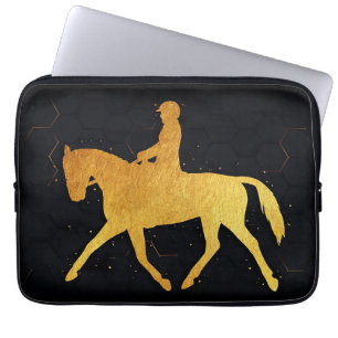 Horse And Rider Laptop Sleeve
