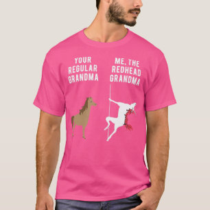 Horse And Unicorn Your Regular Grandma Me The T-Shirt