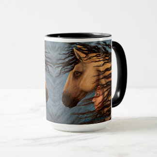 Horse and Woman Mug