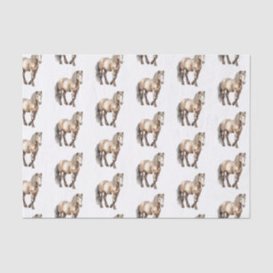 Horse Animal Farm Wedding  Tissue Paper