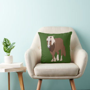 Horse Animal Wildlife Horse Cushion