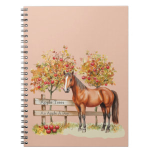 Horse Apple Trees Notebook