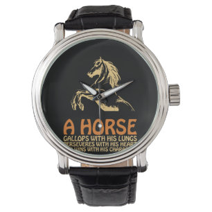 Horse Art A Horse Gallops Watch