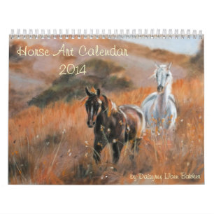 Horse art calenda 2014 calendar