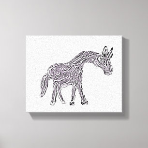 Horse Art Canvas Print