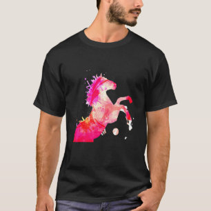 Horse Art Equestrian T-Shirt