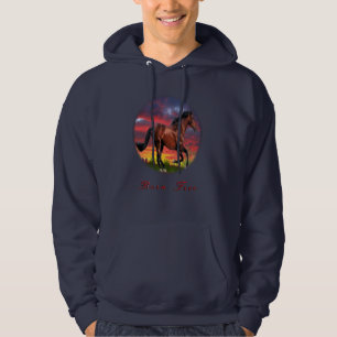 Horse art gifts hoodie