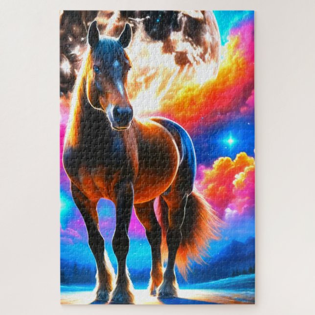 Horse Art Jigsaw Puzzle (Vertical)