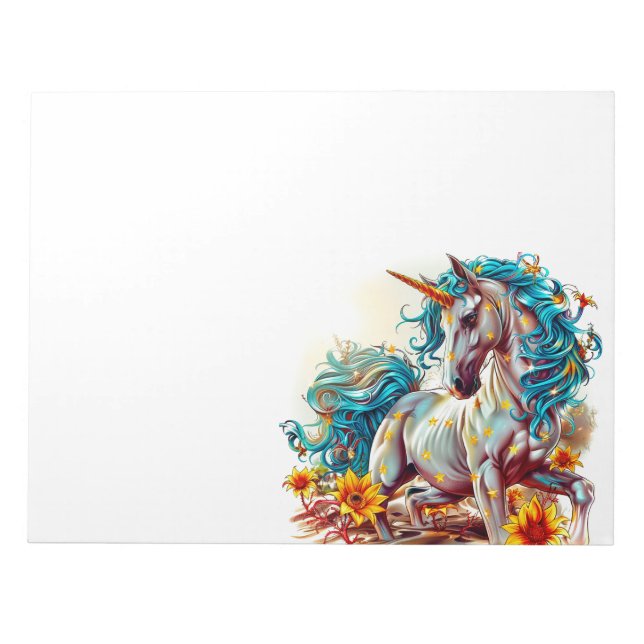 Horse Art Notepad (Front)