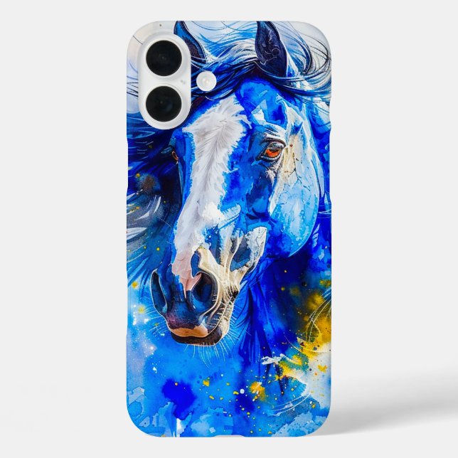 Horse Art Phone Case (Back)