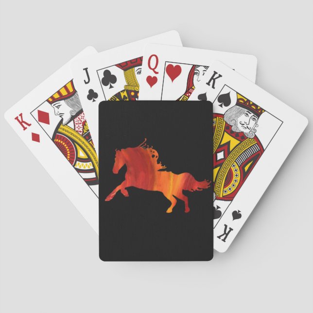 Horse Art Playing Cards (Back)