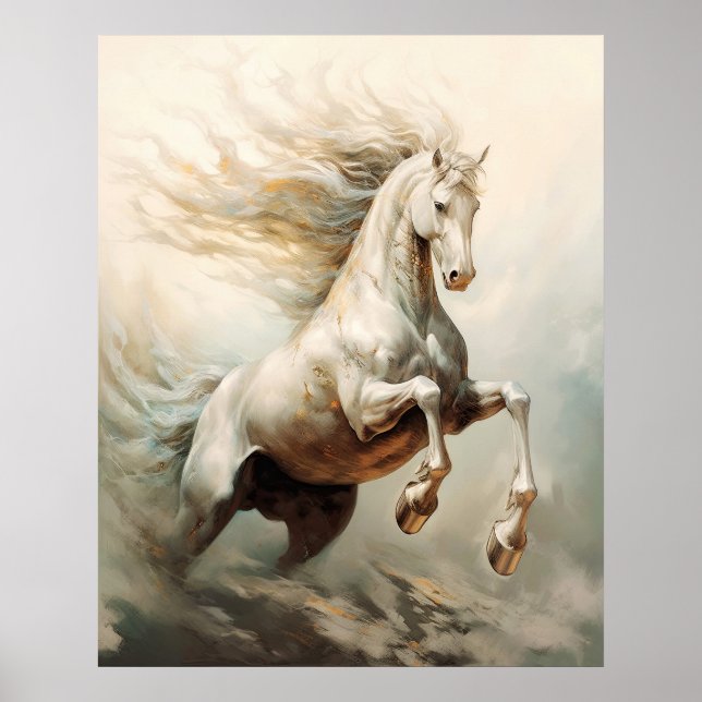 Horse Art Poster (Front)