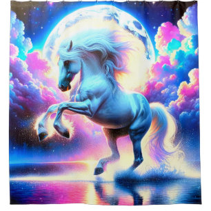 Horse Art Shower Curtain