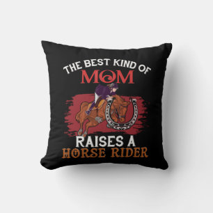 Horse Art The Best Kind Of Mum Cushion