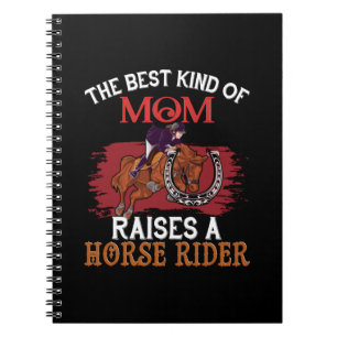 Horse Art The Best Kind Of Mum Notebook