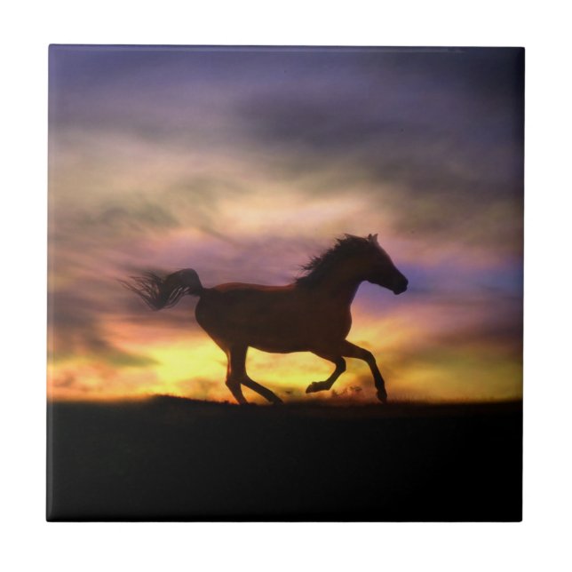 Horse Art Title Tile (Front)