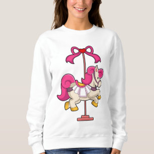 Horse as Carousel horse.PNG Sweatshirt