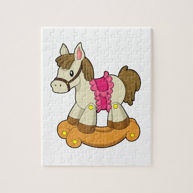 Horse as Rocking horse.PNG Jigsaw Puzzle (Vertical)