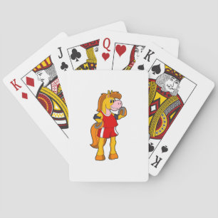 Horse as Runner Playing Cards