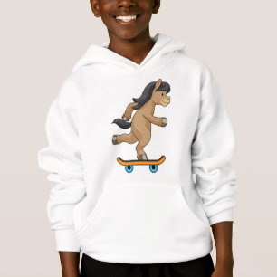Horse as Skater with Skateboard