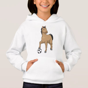 Horse as Soccer player with Soccer