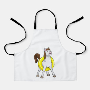 Horse as Swimmer with Lifebouy Apron