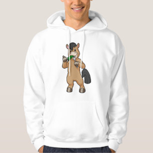Horse at Eating Vegan Hoodie