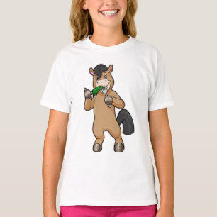 Horse at Eating Vegan T-Shirt