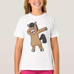 Horse at Hip Hop Dance Dab T-Shirt