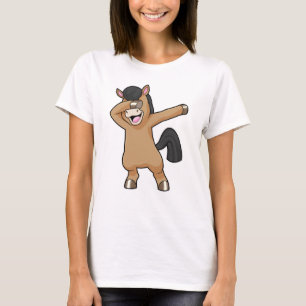 Horse at Hip Hop Dance Dab T-Shirt