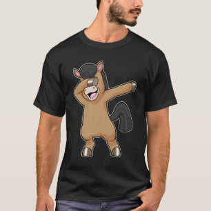 Horse at Hip Hop Dance Dab T-Shirt