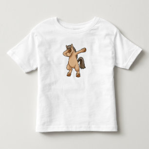 Horse at Hip Hop Dance Dab Toddler T-Shirt