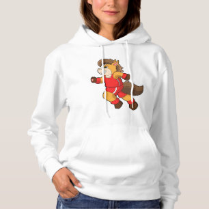 Horse at Running Hoodie
