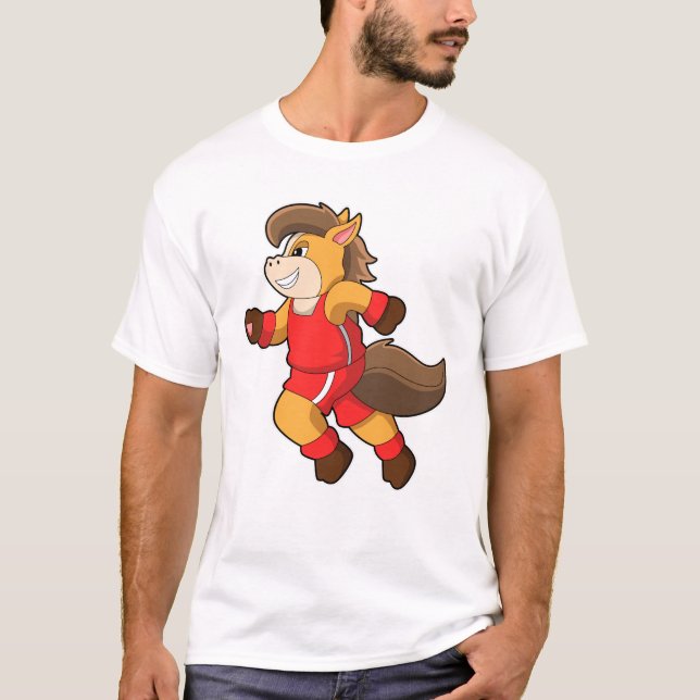 Horse at Running T-Shirt (Front)