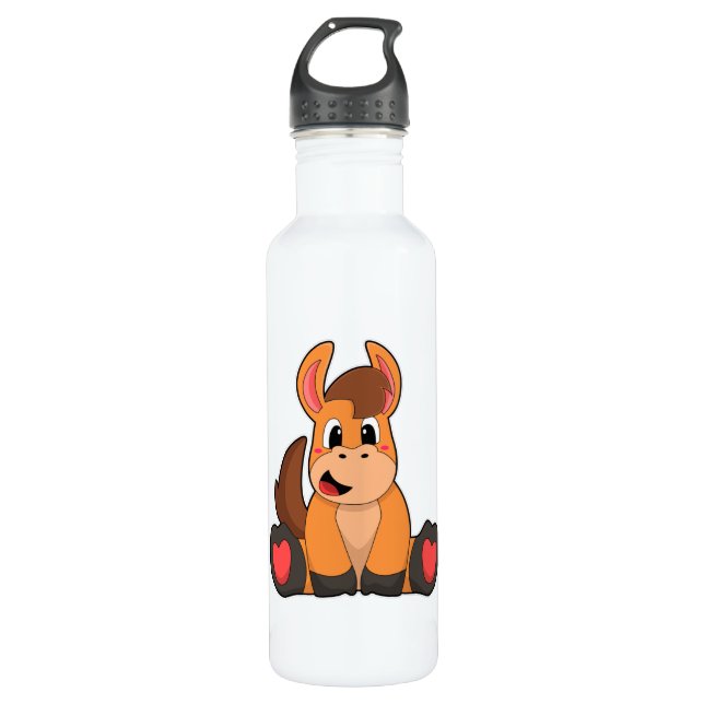 Horse at Sitting 710 Ml Water Bottle (Front)
