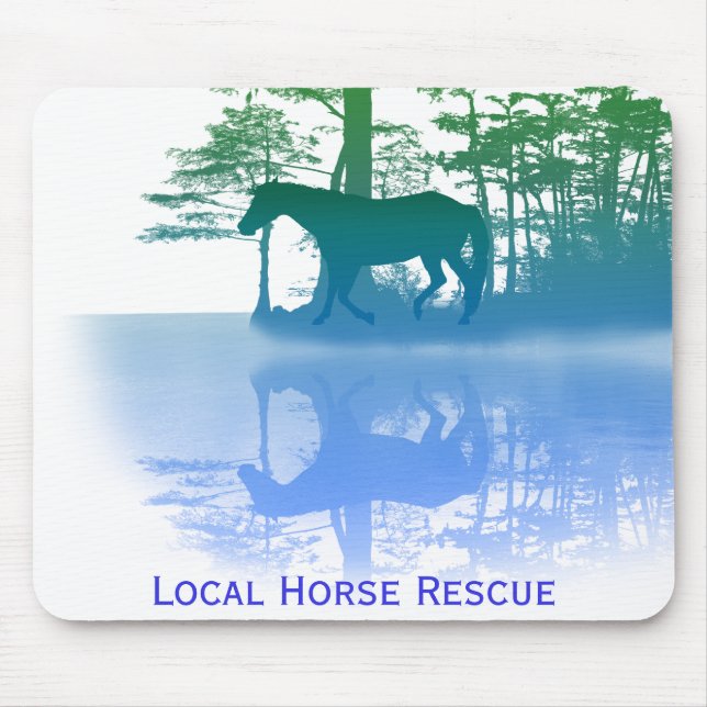 Horse At Twilight Mouse Mat (Front)