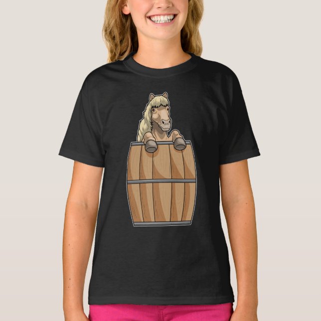 Horse Barrel T-Shirt (Front)