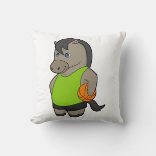 Horse Basketball player Basketball Cushion