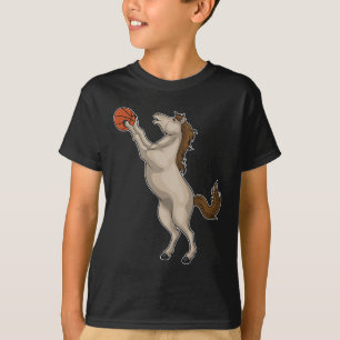 Horse Basketball player Basketball T-Shirt